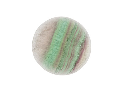 Fluorita, Cabujn Redondo 10mm