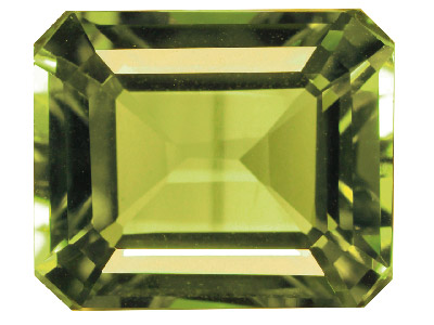 Peridoto Octogonal 8 X 6 MM