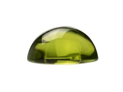 Peridoto, Cabujón Ovalado, 8x6 MM - Imagen Estandar - 2