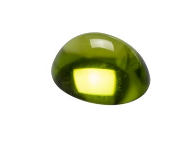 Peridoto, Cabujón Ovalado, 8x6 MM - Imagen Estandar - 3