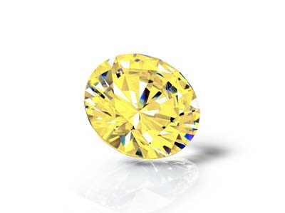 Óxido De Circonio, Alfa Brillante, 1,00 mm, Oro, Preciosa - Imagen Estandar - 3