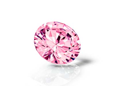 Óxido De Circonio, Alfa Brillante, 1,00 mm, Rosa, Preciosa - Imagen Estandar - 3