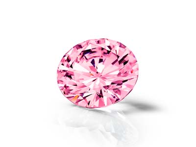 Óxido De Circonio, Alfa Brillante, 1,00 mm, Rosa, Preciosa - Imagen Estandar - 4