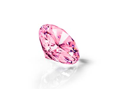 Óxido De Circonio, Alfa Brillante, 3,50 mm, Rosa, Preciosa - Imagen Estandar - 2