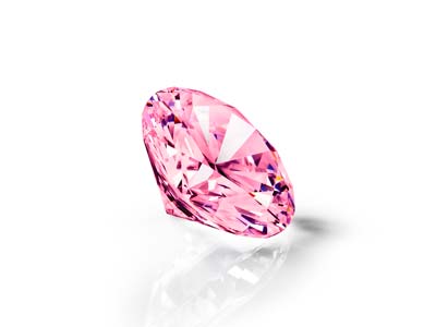 Óxido De Circonio, Alfa Brillante, 4,00 mm, Rosa, Preciosa - Imagen Estandar - 2