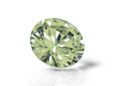 Óxido De Circonio, Alfa Brillante, 4,00 mm, Peridoto, Preciosa - Imagen Estandar - 3