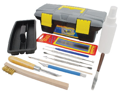 Kit De Herramientas De Lujo Para Arcilla De Plata - Imagen Estandar - 1