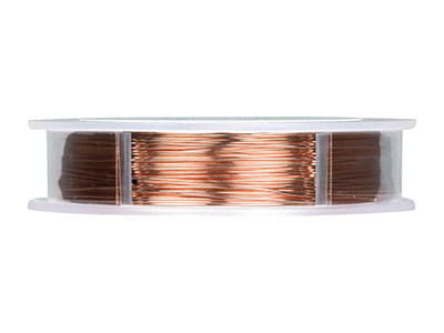 Beadalon Artistic Wire 18 Gauge Bare Copper 9.1m - Imagen Estandar - 2