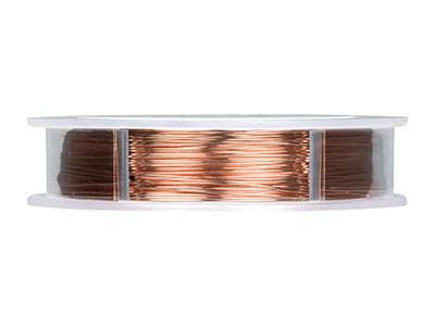 Alambre De Cobre Desnudo Beadalon Artistic Wire De 1,00 mm, Carrete De9,10 Metros - Imagen Estandar - 2