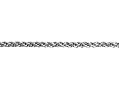 Beadalon Artistic Wire, Calibre 10, Trenza Redonda, Plata Resistente Al Deslustre, 0,76 M - Imagen Estandar - 2