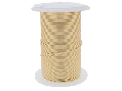 Wire Elements, 20 Gauge, Gold Colour, Tarnish Resistant, Medium Temper, 15yd/13.72m - Imagen Estandar - 3