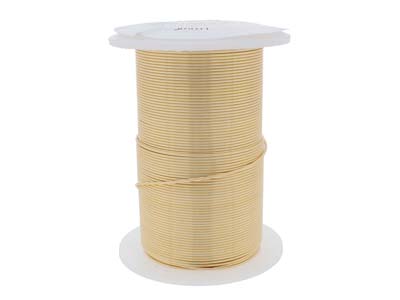 Alambre De Cobre Semiduro Antideslustre Dorado, 0,60 mm, Carrete De 18,30 Metros - Imagen Estandar - 3