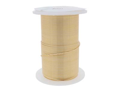 Wire Elements, 22 Gauge, Gold Colour, Tarnish Resistant, Medium Temper, 20yd/18.29m - Imagen Estandar - 3