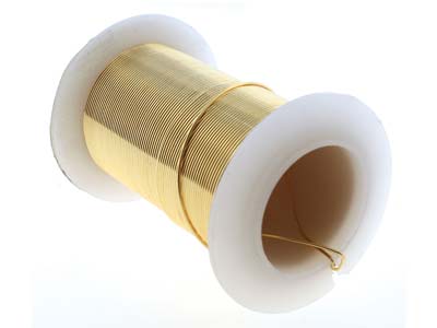 Alambre De Cobre Semiduro Antideslustre Dorado, 0,60 mm, Carrete De 18,30 Metros - Imagen Estandar - 4