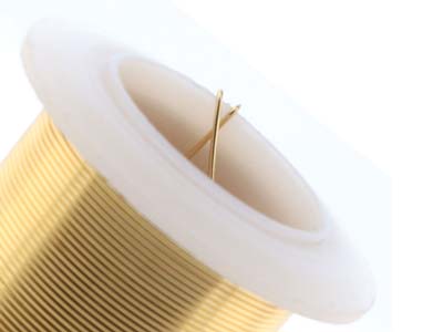 Alambre De Cobre Semiduro Antideslustre Dorado, 0,60 mm, Carrete De 18,30 Metros - Imagen Estandar - 5