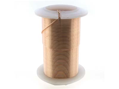 Wire Elements, 20 Gauge, Rose Gold Colour, Tarnish Resistant, Medium Temper, 15yd/13.72m - Imagen Estandar - 3