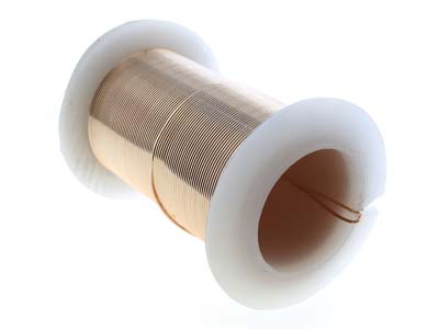 Hilo De Cobre Semiduro Antideslustre Color Oro Rosa, 0,60 mm, Bobina De 18,30 Metros - Imagen Estandar - 4