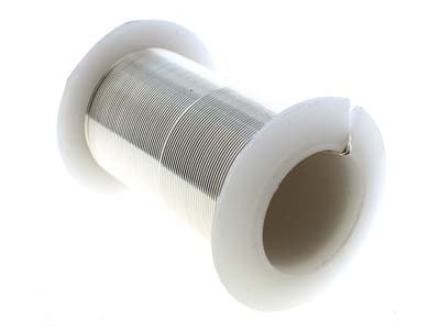 Hilo De Cobre Semiduro Antideslustre De Plata, 0,80 mm, Carrete De 13,70 Metros - Imagen Estandar - 4
