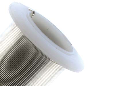 Hilo De Cobre Semiduro Antideslustre De Plata, 0,80 mm, Carrete De 13,70 Metros - Imagen Estandar - 5