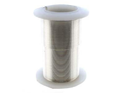 Wire Elements, 22 Gauge, Silver Colour, Tarnish Resistant, Medium Temper, 20yd/18.29m - Imagen Estandar - 3