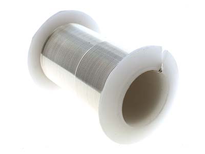 Wire Elements, 22 Gauge, Silver Colour, Tarnish Resistant, Medium Temper, 20yd/18.29m - Imagen Estandar - 4