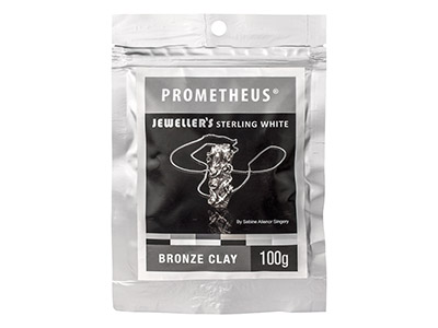 Prom Jewellers Sterling White Bronze Clay 100g - Imagen Estandar - 1