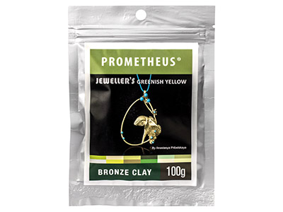 Prom Jewellers Greenish Yellow Bronze Clay 100g