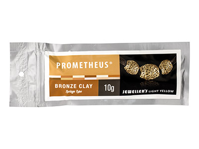 Pasta De Bronce Amarillo Claro Prometheus Jewellers, Jeringa De 10g Con 3 Puntas