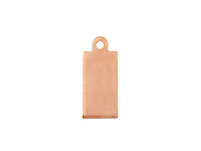 Bases De Cobre Con Forma De Placa Rectangular, Paquete De 24, 13,9 Mmx 6,3 MM X 1 MM