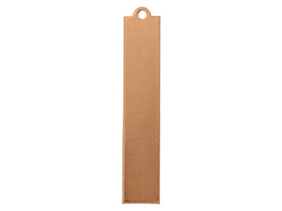 Troquel De Cobre, Identidad Rectangular De 40 X 8 mm, Bolsa De 6 - Imagen Estandar - 2