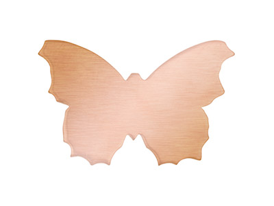 Pieza En Bruto De Cobre, Forma De Mariposa 33,50 X 21,50 mm, Bolsa De 6 - Imagen Estandar - 1