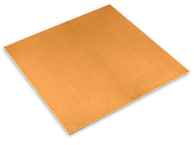 Lámina De Cobre, 0,90 X 150 X 150 MM