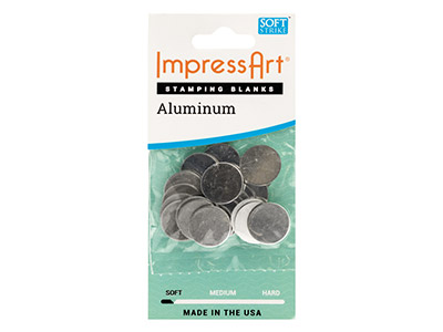 Preforma De Aluminio, Disco Redondode 12,70 mm, Impressart, Bolsa De 20 - Imagen Estandar - 3