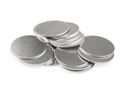 Preforma De Aluminio, Flan Redondo De 25,40 mm, Impressart, Bolsa De 11 - Imagen Estandar - 2