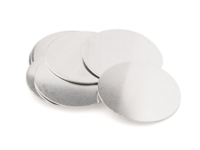 Preforma De Aluminio, Flan Redondo De 38,10 mm, Impressart, Bolsa De 6 - Imagen Estandar - 2