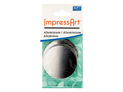 Preforma De Aluminio, Flan Redondo De 38,10 mm, Impressart, Bolsa De 6 - Imagen Estandar - 3