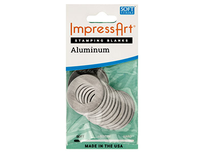 Ebauche De Aluminio, Rondelle De 25,40 Mm, Impressart, Bolsa De 13 - Imagen Estandar - 3