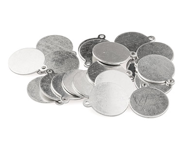 Pieza En Blanco De Aluminio, Colgante Redondo De 16 mm, Impressart, Bolsa De 15 - Imagen Estandar - 2