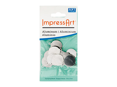 Pieza En Blanco De Aluminio, Colgante Redondo De 16 mm, Impressart, Bolsa De 15 - Imagen Estandar - 3