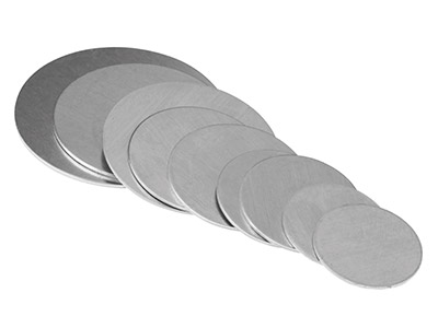 Piezas En Bruto De Aluminio, Piezasen Bruto Redondas De 20 a 38 mm, I Mpressart, Bolsa De 9 - Imagen Estandar - 1