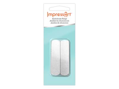 Pieza En Bruto De Aluminio Para Anillo De 12 X 57 mm, Impressart, Bolsa De 10 - Imagen Estandar - 2