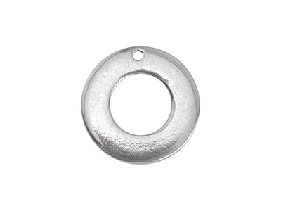 Impressart Pewter Washer 24mm Sb Pk 4 Pierced Hole