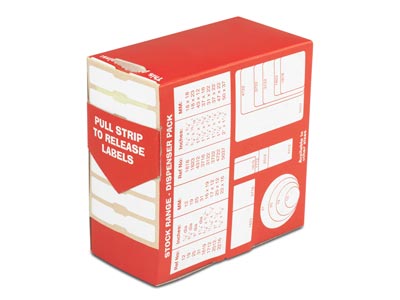 Etiquetas Adhesivas Blancas, 10 X 51 mm, Caja De 1000 - Imagen Estandar - 2