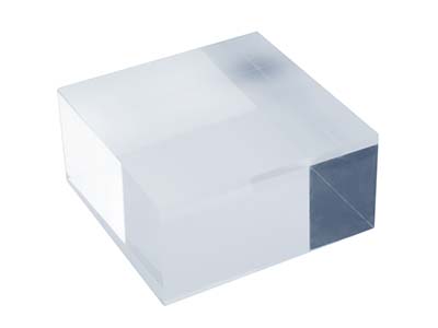 Expositor De Joyas, Bloque Pequeño,acrlico Transparente