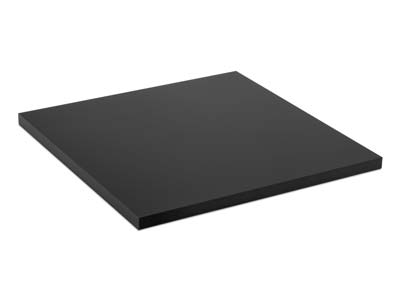 Expositor De Joyas Cuadrado, Acrlico Negro Brillante