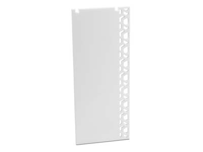 Expositor De Collares Mediano, Acrlico Blanco Brillante