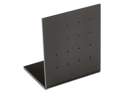 Soporte De Exposicin De Pendientes Acrlico Negro Brillante