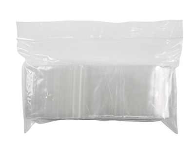 Bolsas De Plástico Transparentes De 35x60 mm Resellables, Paquete De 100 - Imagen Estandar - 2