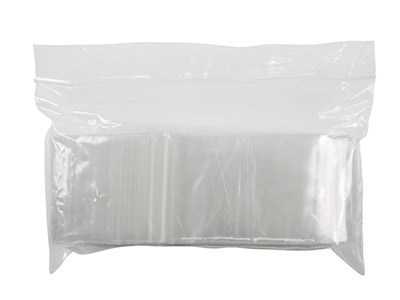 Mini Bolsas Con Cierre, 35 X 60 mm,plástico Transparente, Bolsa De 10 0 - Imagen Estandar - 2