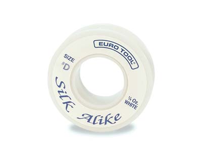 Hilo De Seda Y Nylon Silkon Nº 1, Blanco 0,30 mm, 18 Metros - Imagen Estandar - 1